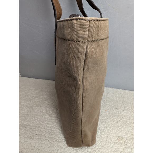 Everlane Canvas tote Bag Brown - Picture 8 of 9